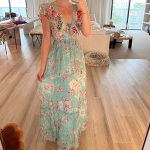 Hemant & Nandita maxi dress, xs